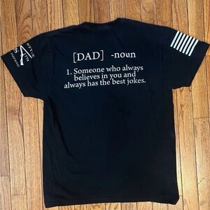 Grunt Style Black Dad Definition Tee